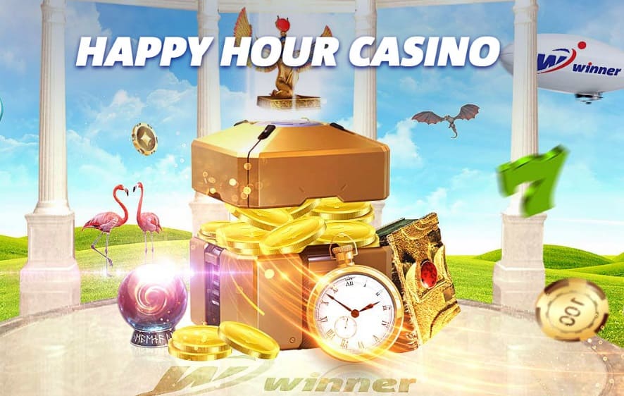 Акция Счастливые часы в казино Winner Casino